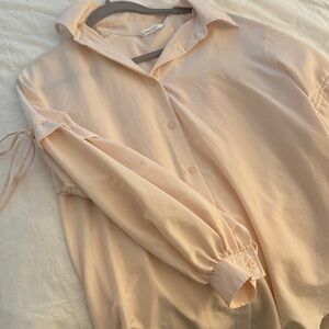 Moussy oversized button down